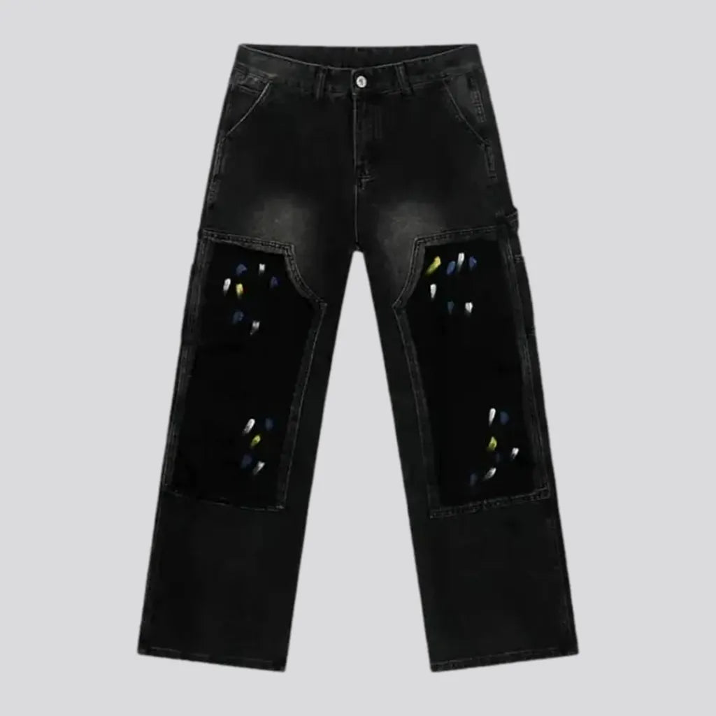 Boho Style Vintage Men's Jeans | Jeans4you.shop