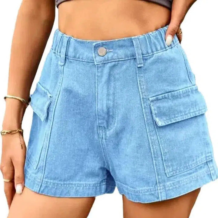 Cargo fashion women's jean shorts