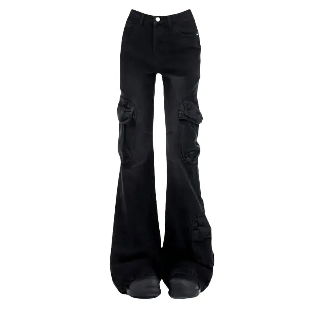 Cargo women's black jeans