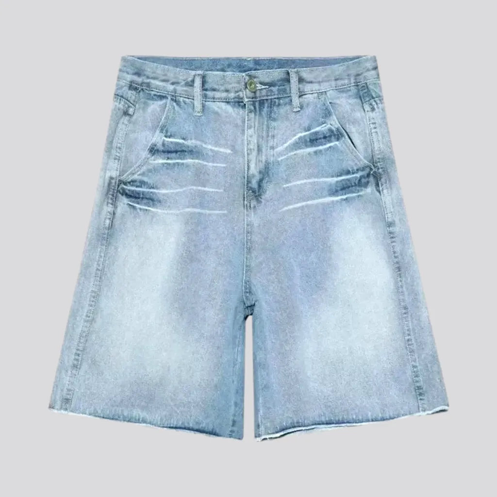 Casual Light Wash Jean Shorts for Men | Jeans4you.shop