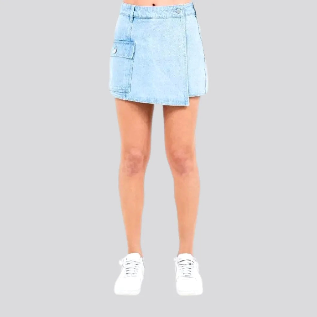 Chic and Stylish Denim Skort | Jeans4you.shop