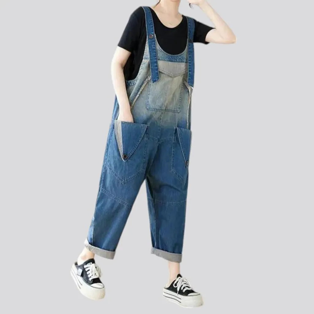 Vintage jean dungaree for ladies