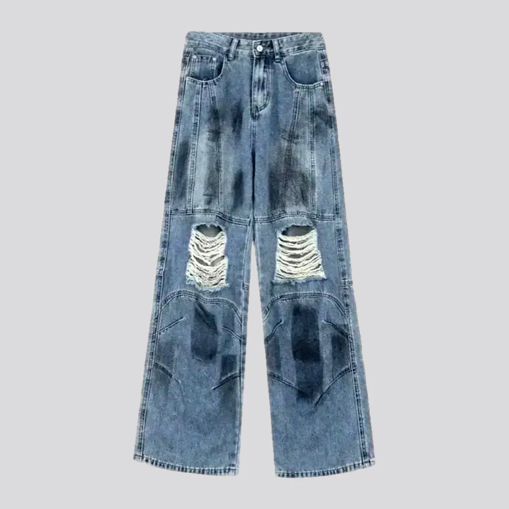 Distressed Boho Jeans for Women | Jeans4you.shop