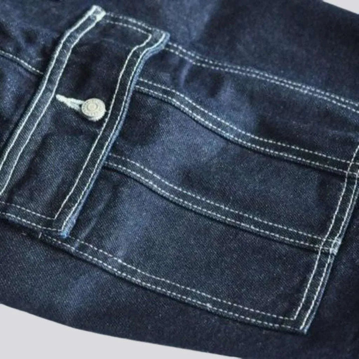 Selvedge men's jeans shorts