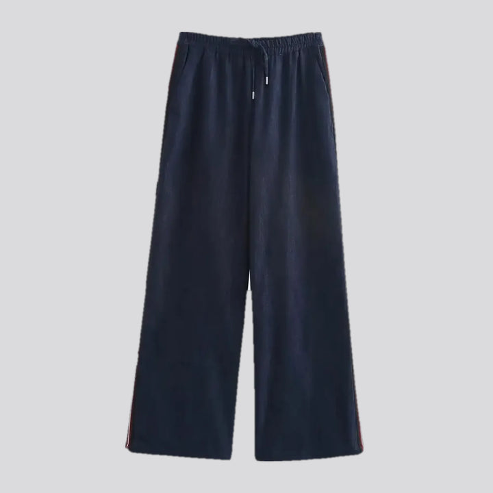 Elastic Medium Rise Jeans Culottes for Ladies | Jeans4you.shop