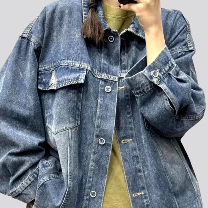 Embrace Comfort with Oversized Chore Jacket | Jeans4you.shop