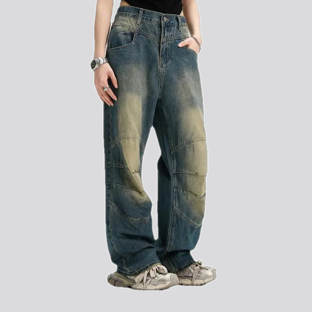 Fashionable Baggy Boho Style Jeans for Men | Jeans4you.shop