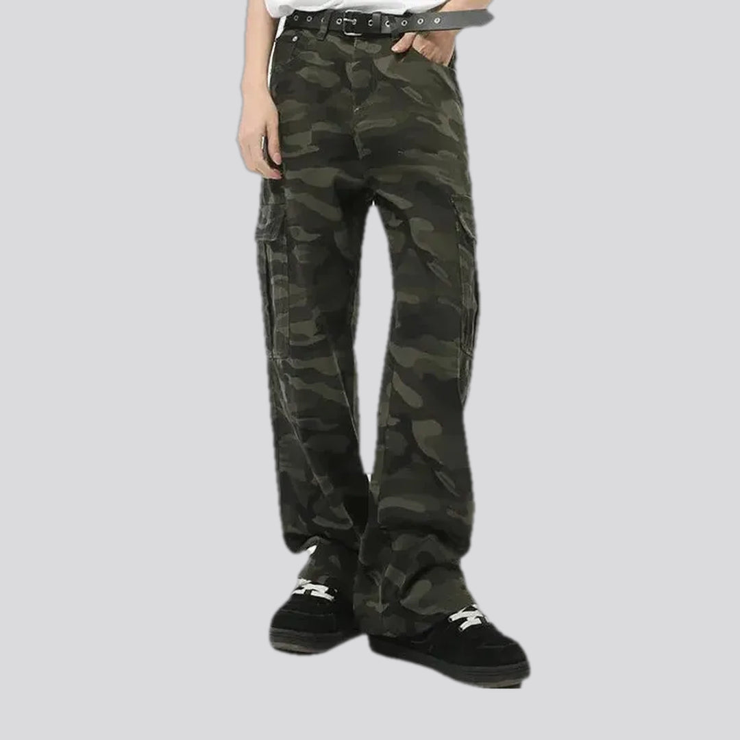 Fashionable Cargo Multi-pocket Men's Jeans Pants | Jeans4you.shop