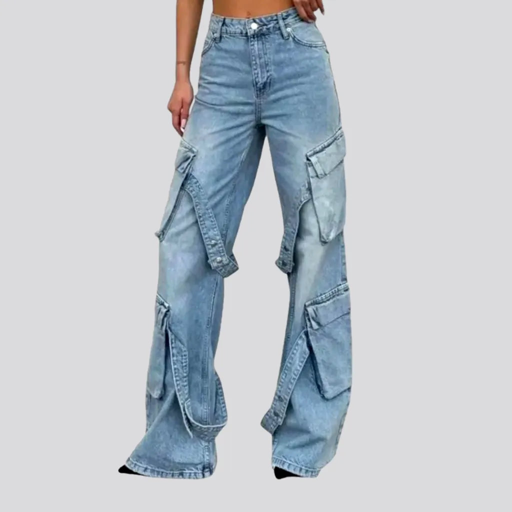 Fashionable Light Pattern Women's Jeans | Jeans4you.shop