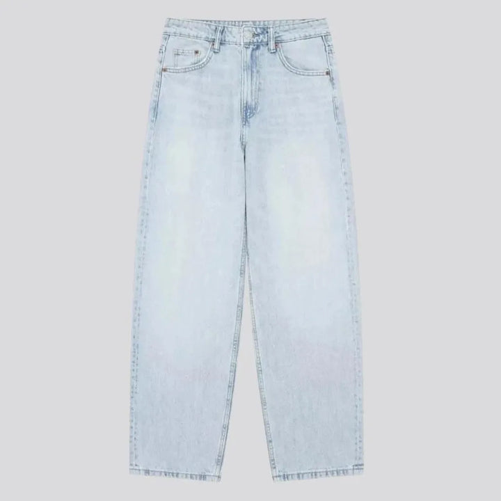 Sanded 90s style jeans for ladies