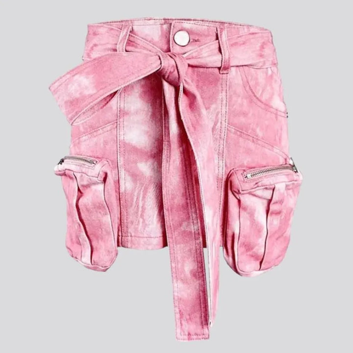 Camouflage women's jean skort | Jeans4you.shop