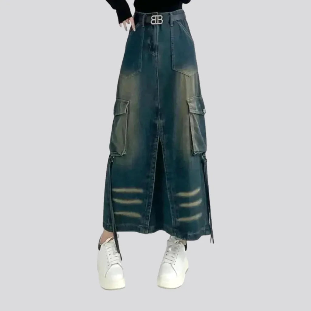 High-waist Jeans Skirt | Jeans4you.shop