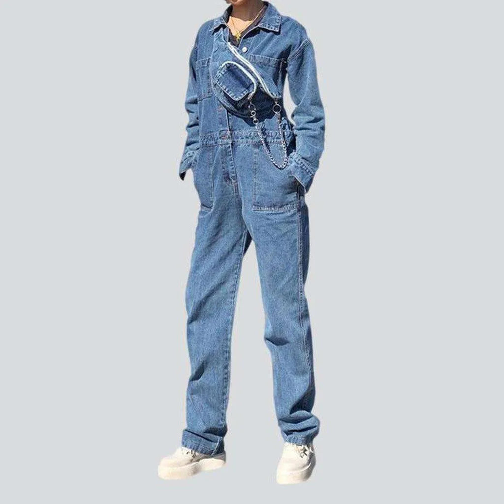 Jean jumpsuit for ladies | Jeans4you.shop