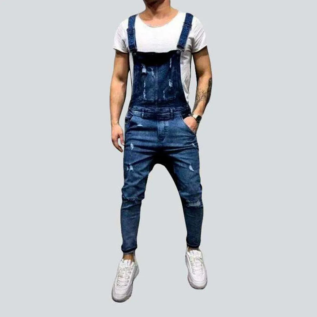 Men's stylish denim dungaree | Jeans4you.shop