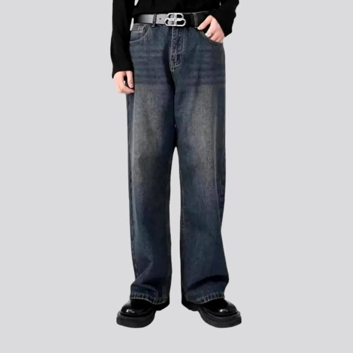 Mid Rise Baggy-fit Men's Jeans | Jeans4you.shop