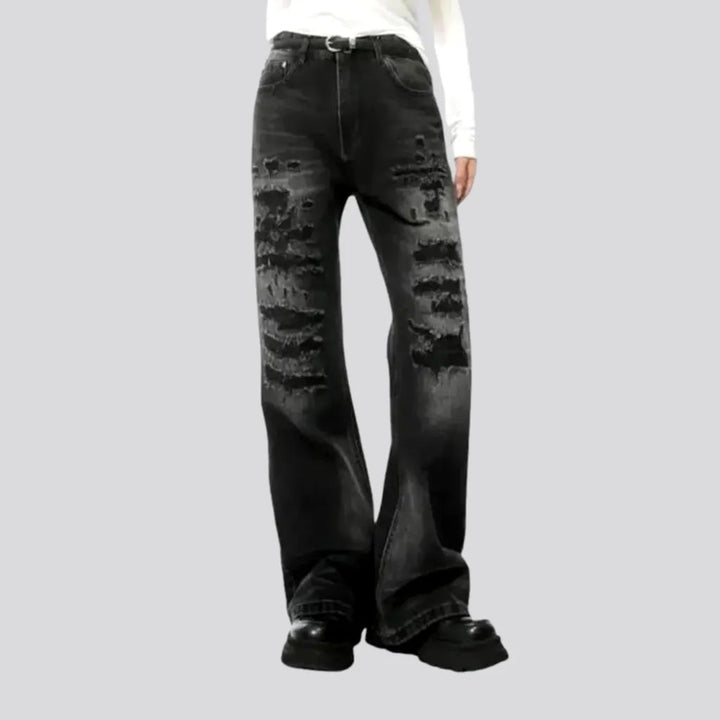 Mid-waist Wide Fit Men's Jeans | Jeans4you.shop