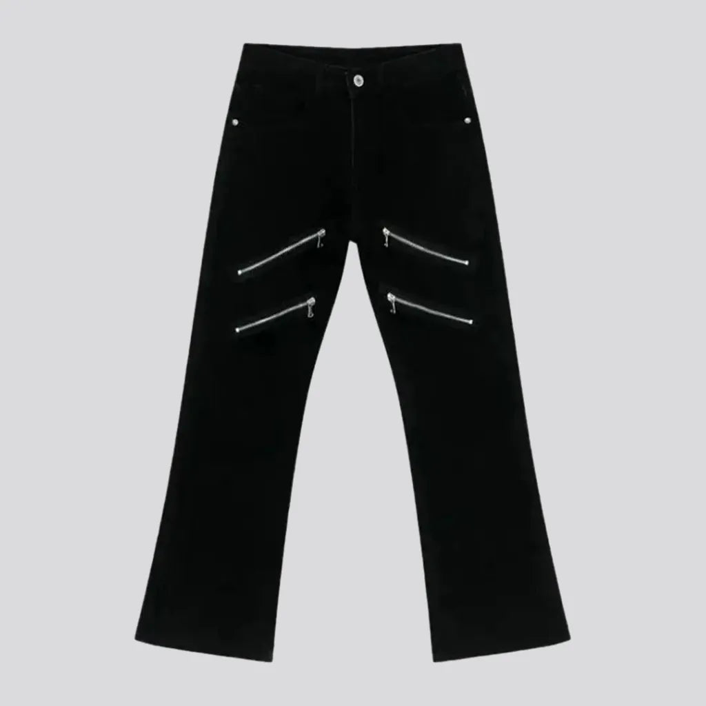 Monochrome Mid Rise Street Men's Jeans | Jeans4you.shop