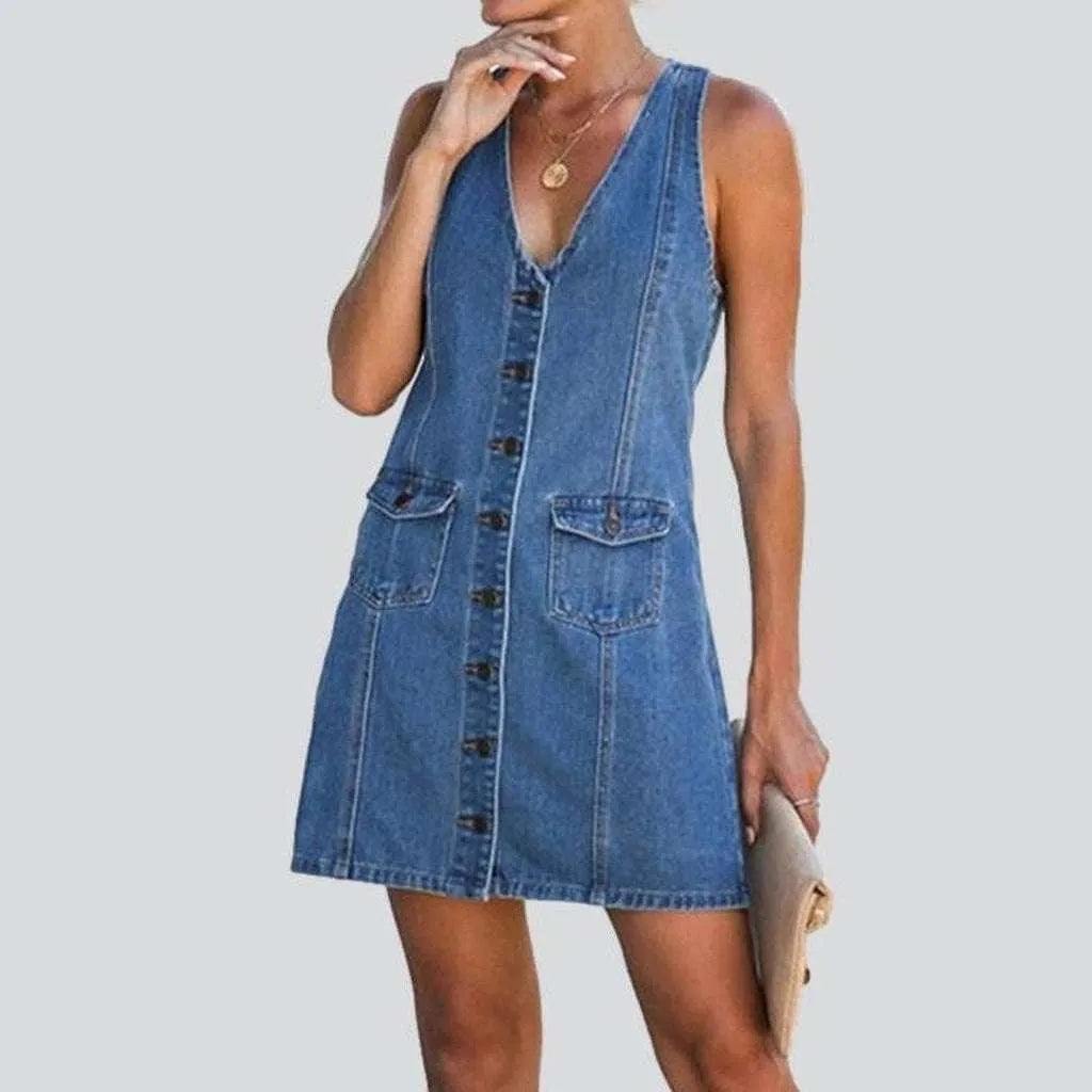 Nineties denim dress | Jeans4you.shop