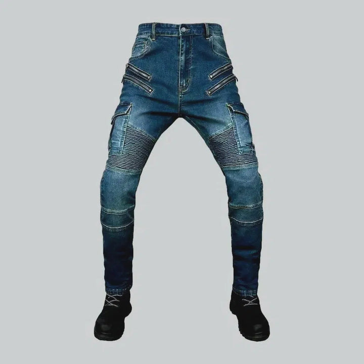 Biker men's cargo jeans | Jeans4you.shop