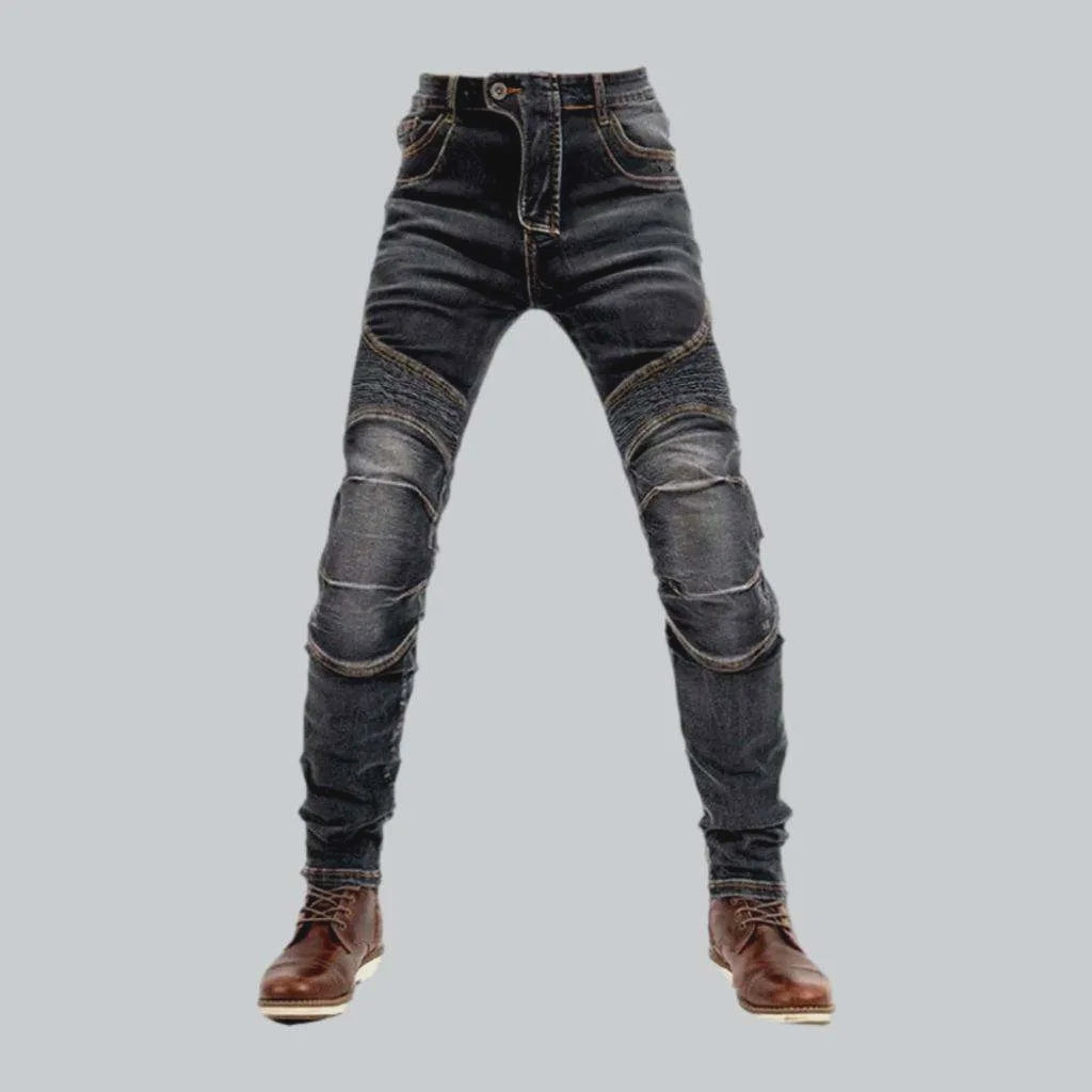 Biker men's vintage jeans | Jeans4you.shop