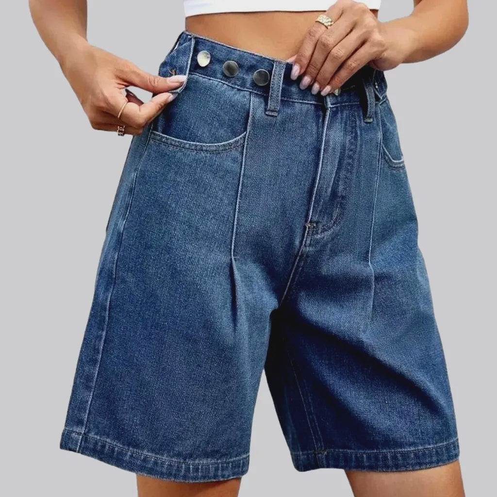 High-waist street jean shorts for ladies | Jeans4you.shop