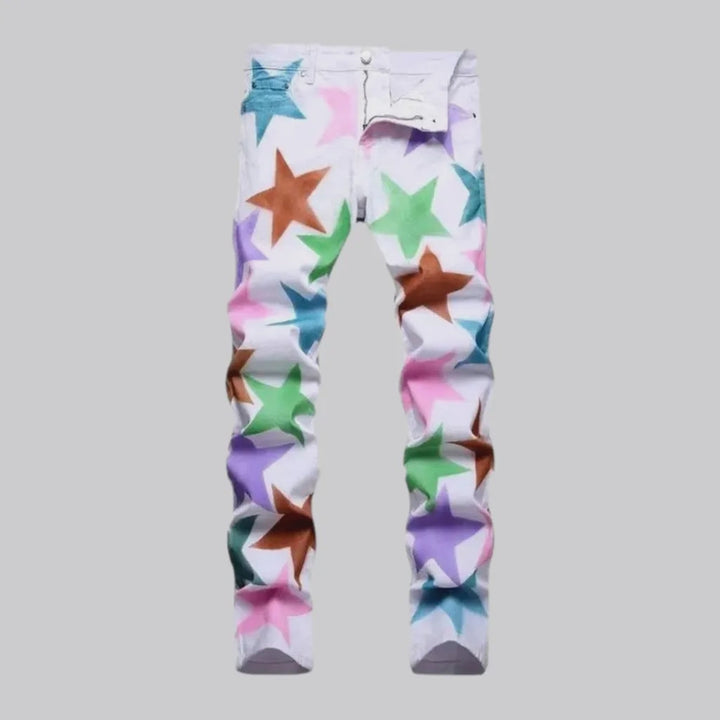Men's color-stars jeans | Jeans4you.shop