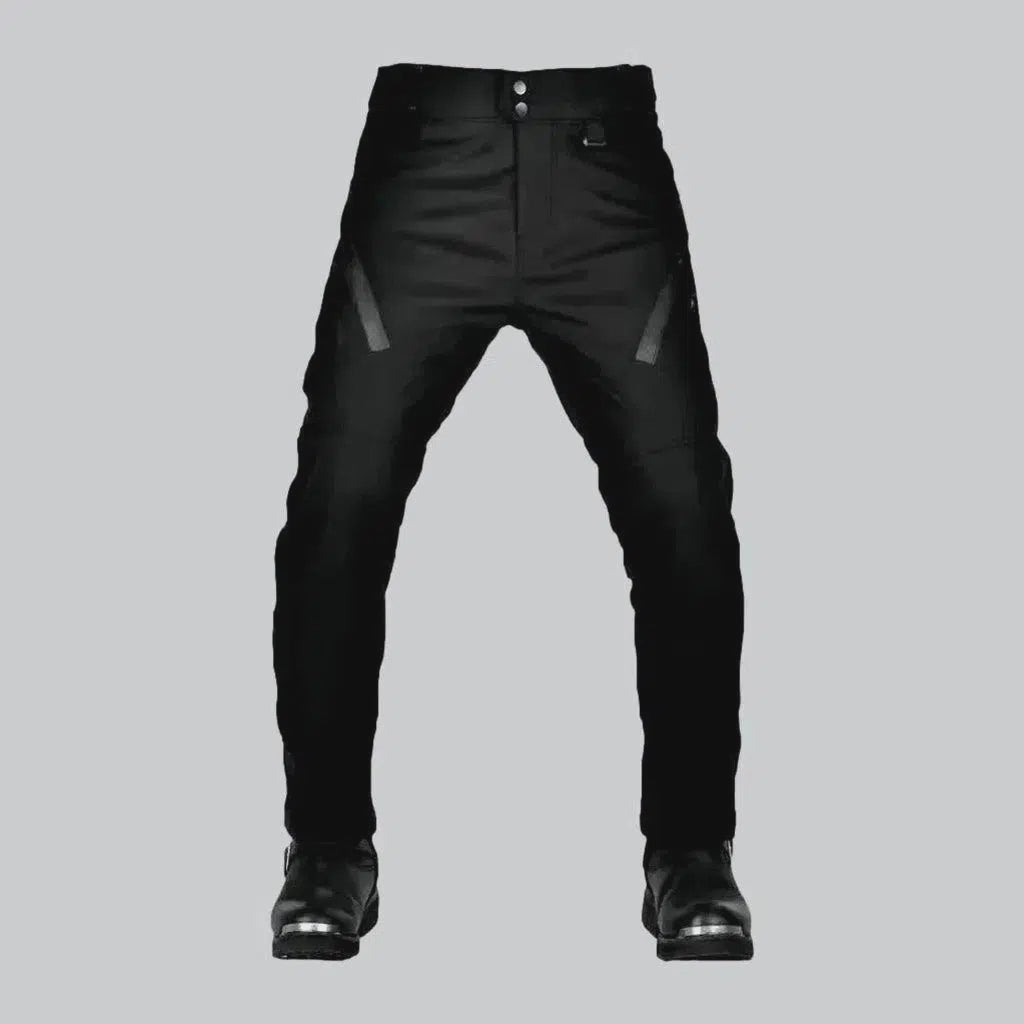 Breathable wax men's riding jeans | Jeans4you.shop