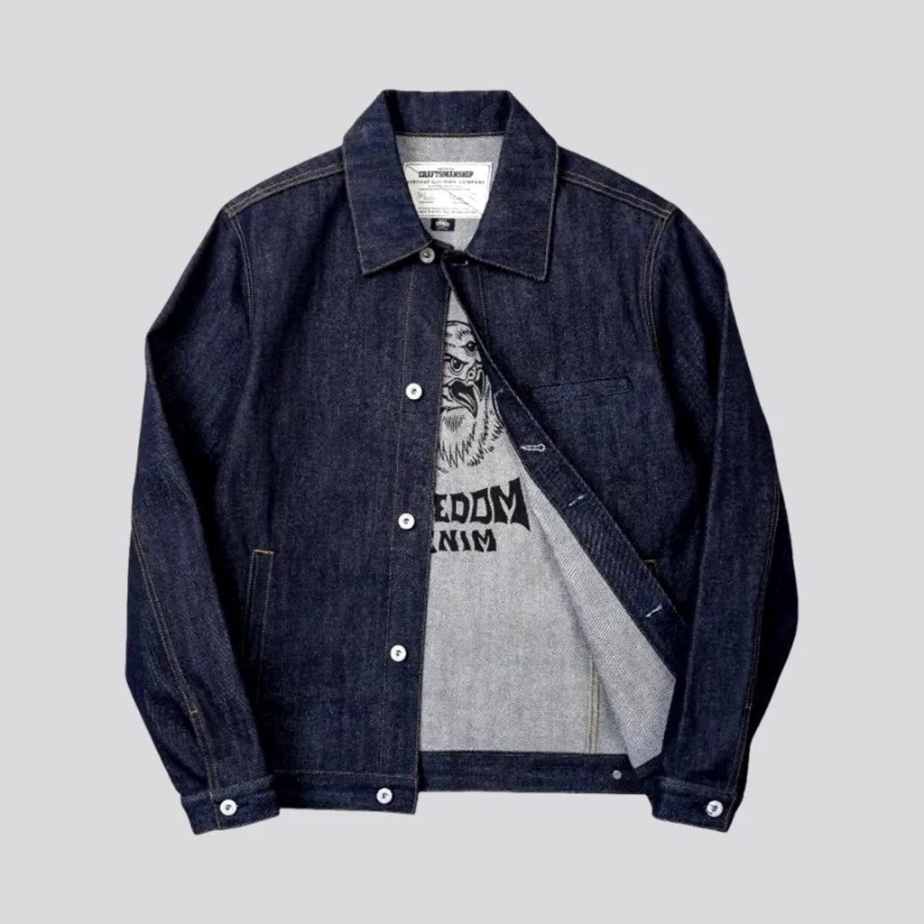 Raw Casual Classic Denim Jacket for Men | Jeans4you.shop