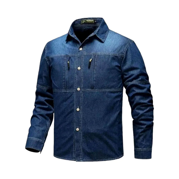 Regular work men's jean jacket