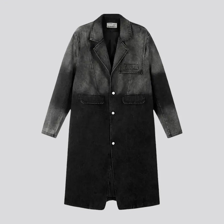 Retro Oversized Denim Coat for Women | Jeans4you.shop