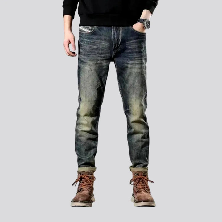 Retro Style Stretchable Jeans for Men | Jeans4you.shop