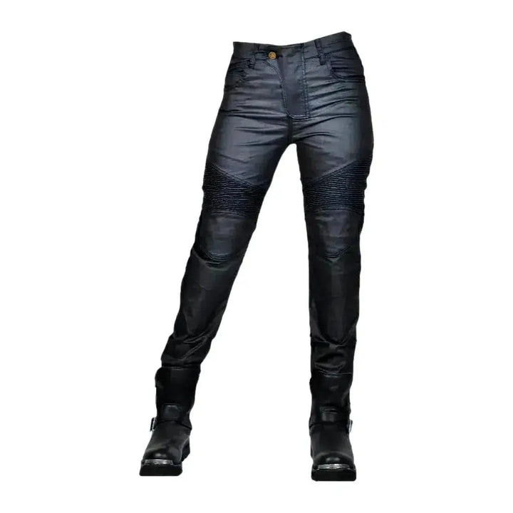 Slim biker jeans
 for ladies