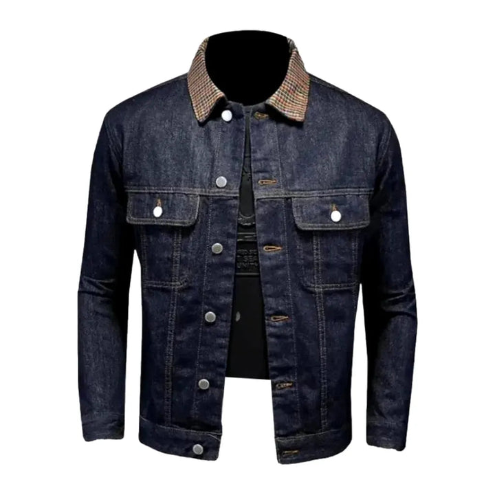 Slim street men's jeans jacket