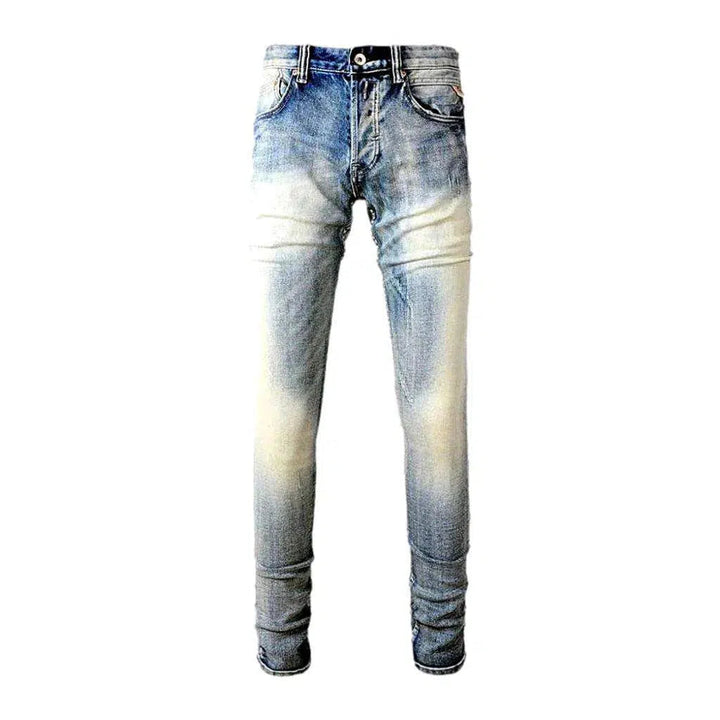 Smoothed skinny jeans
 for men