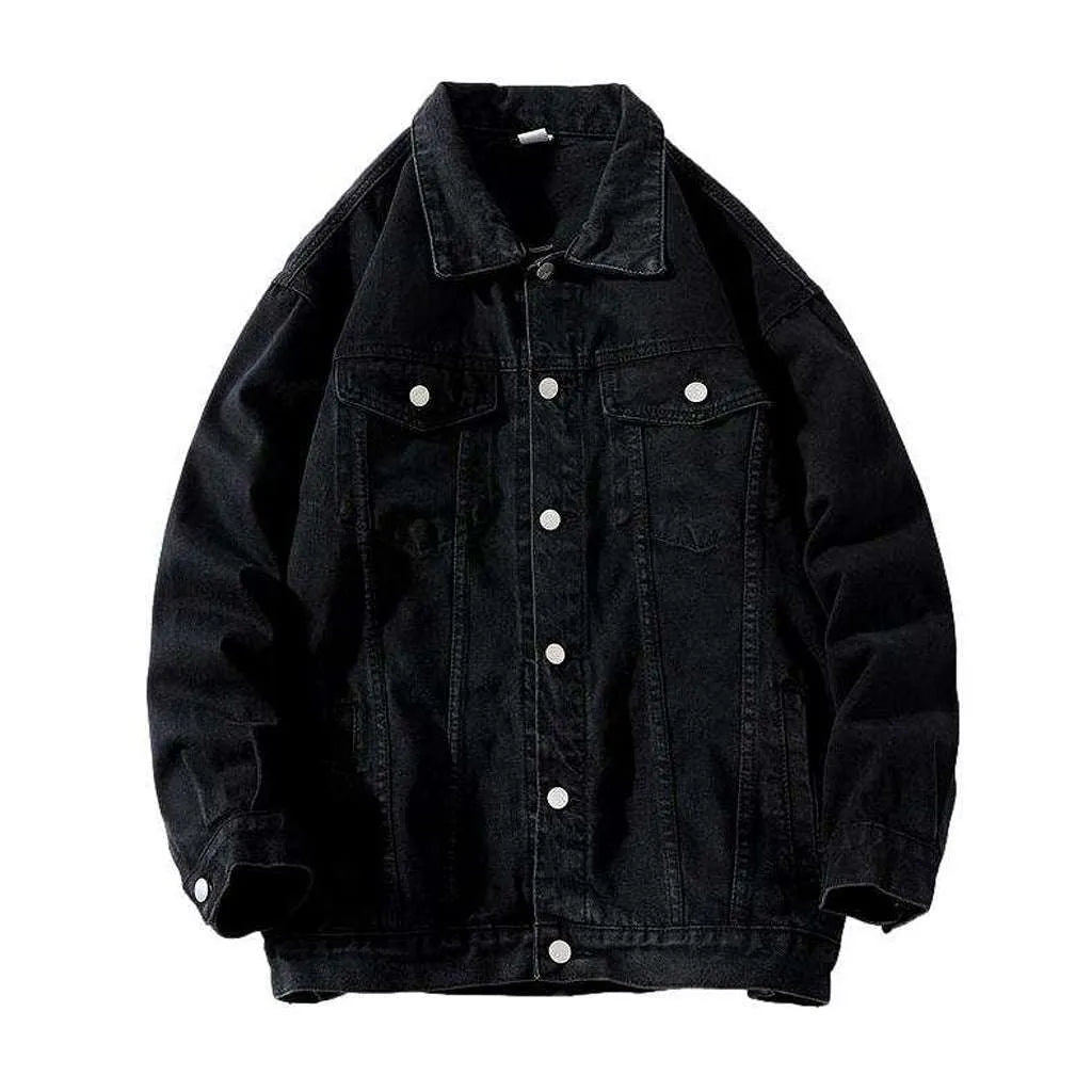 Street fashion men's denim jacket