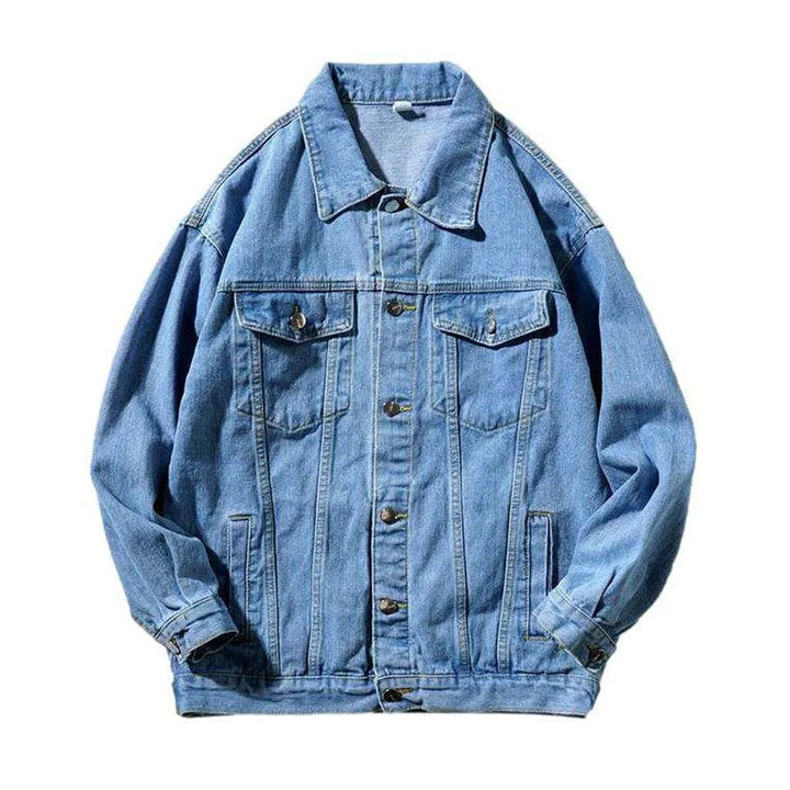 Street fashion men's denim jacket