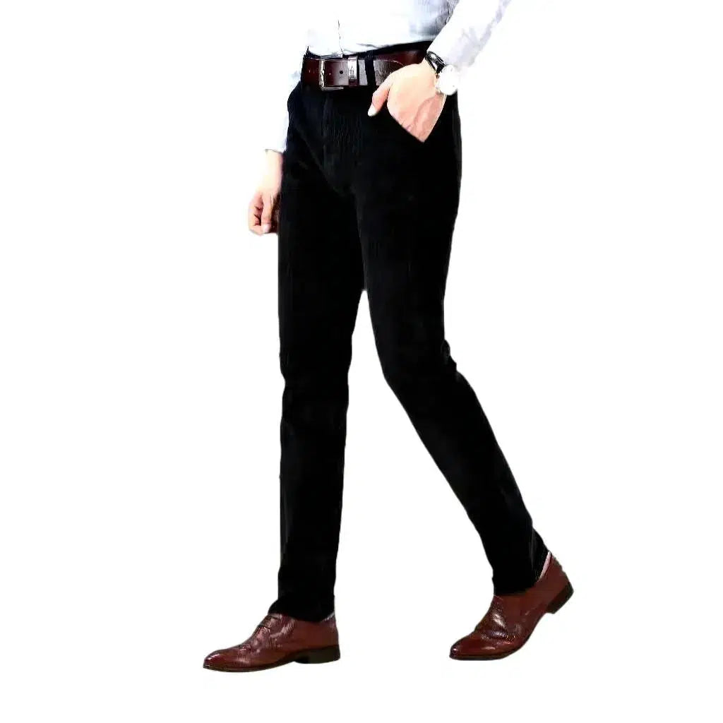 Street high-waist jeans
 for men