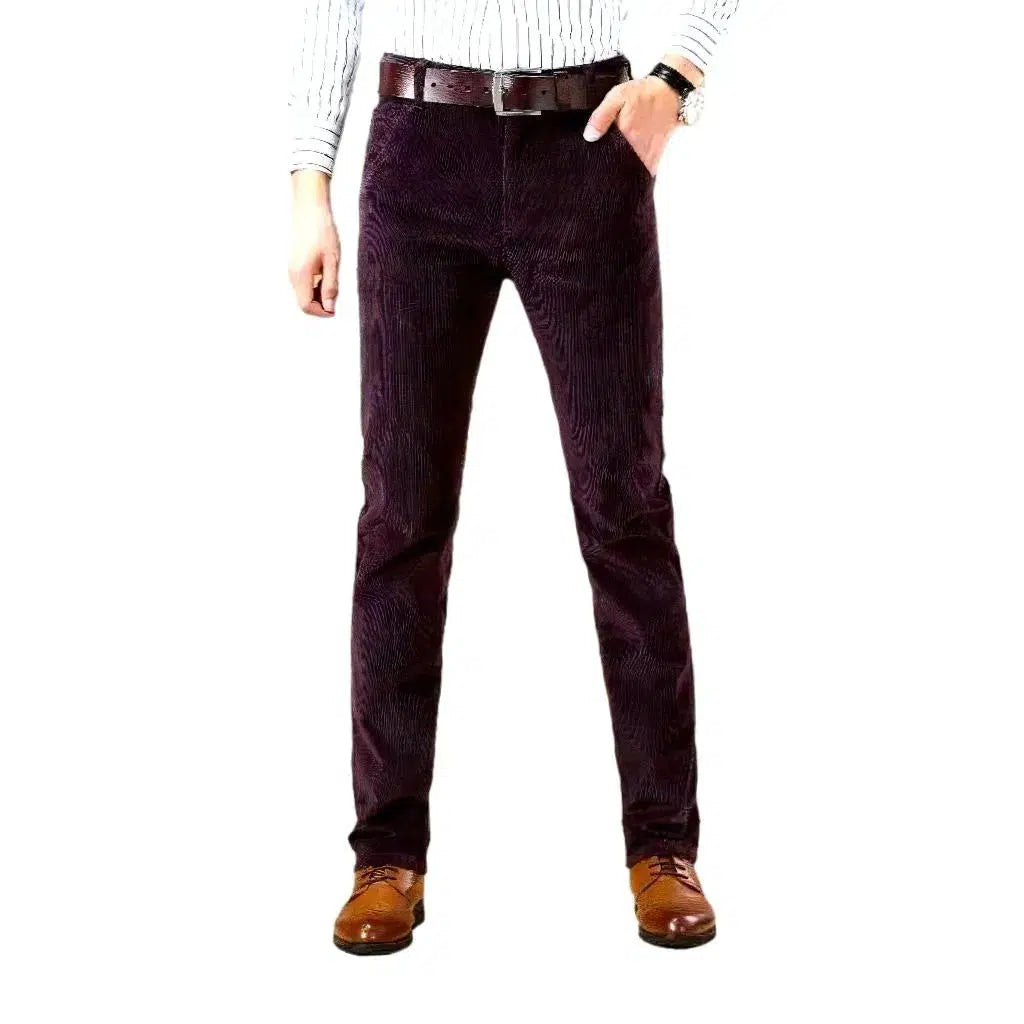 Street high-waist jeans
 for men