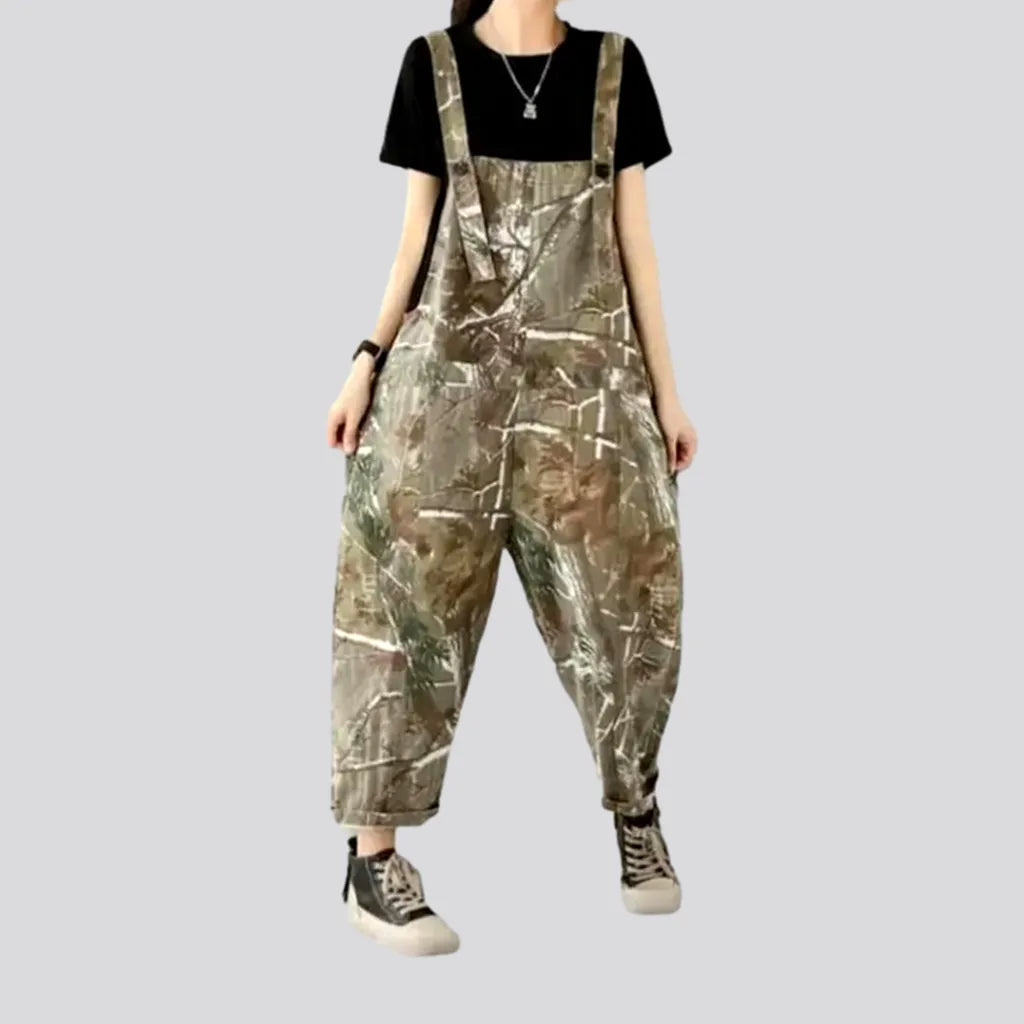 Street style denim dungaree for ladies | Jeans4you.shop