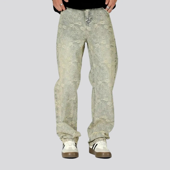 Street Style Loose Fit Men's Jeans | Jeans4you.shop