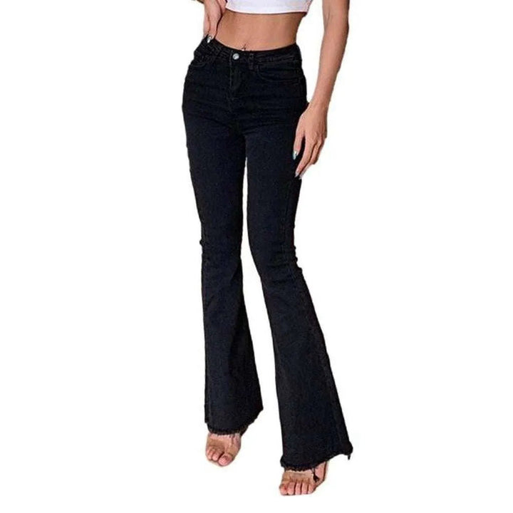 Stylish boot cut women's jeans