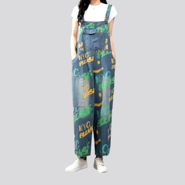 Stylish jeans dungaree for ladies | Jeans4you.shop