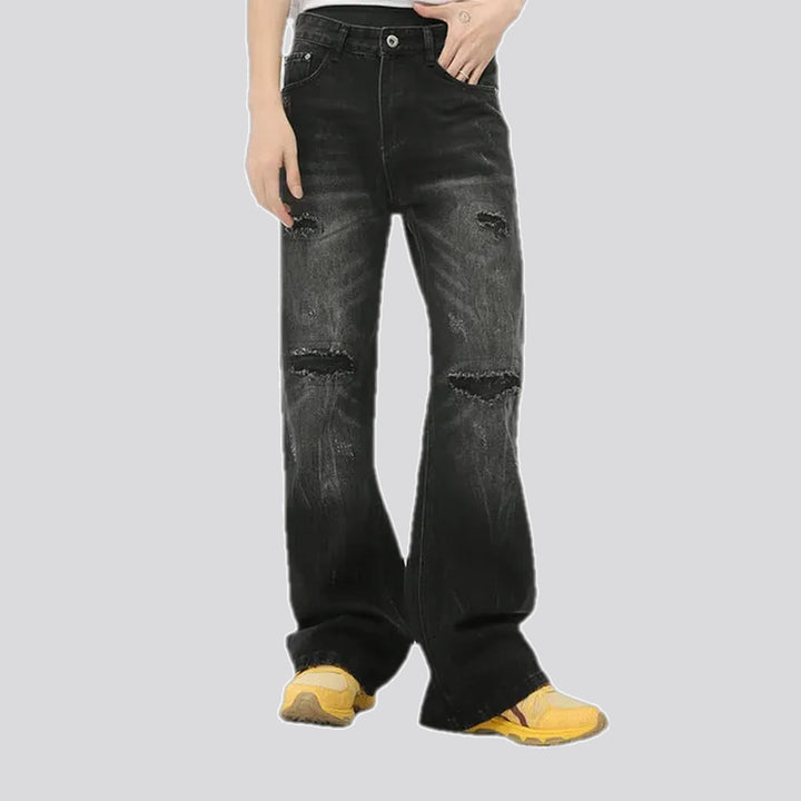 Torn Creased Street Style Men's Jeans | Jeans4you.shop