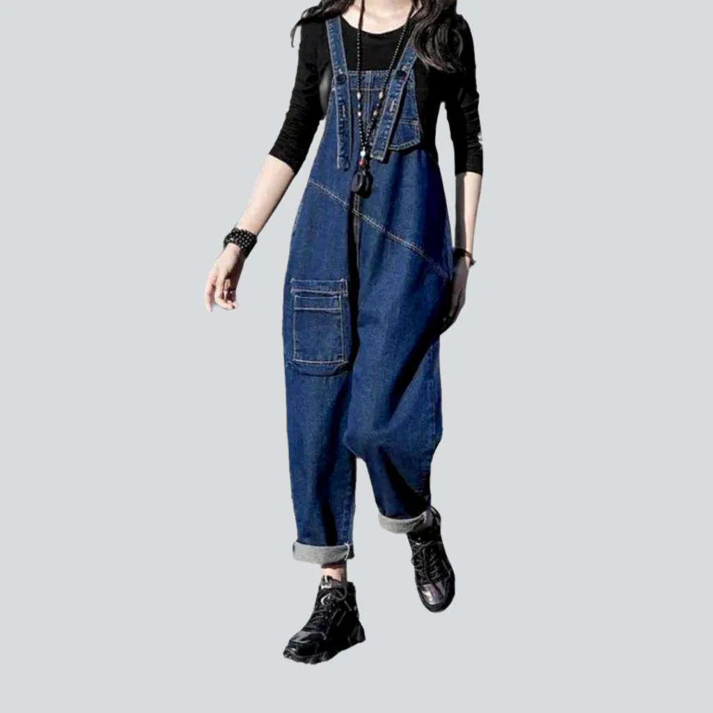 Trendy women's jean dungaree | Jeans4you.shop