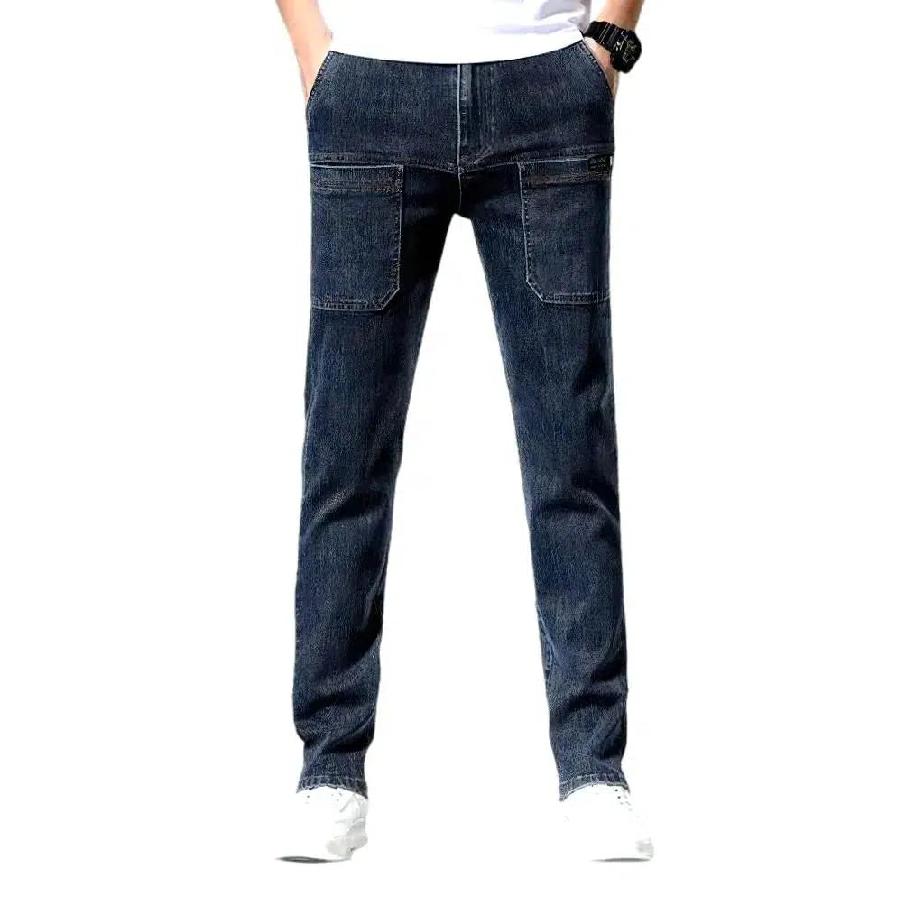 Vintage men's mid-rise jeans