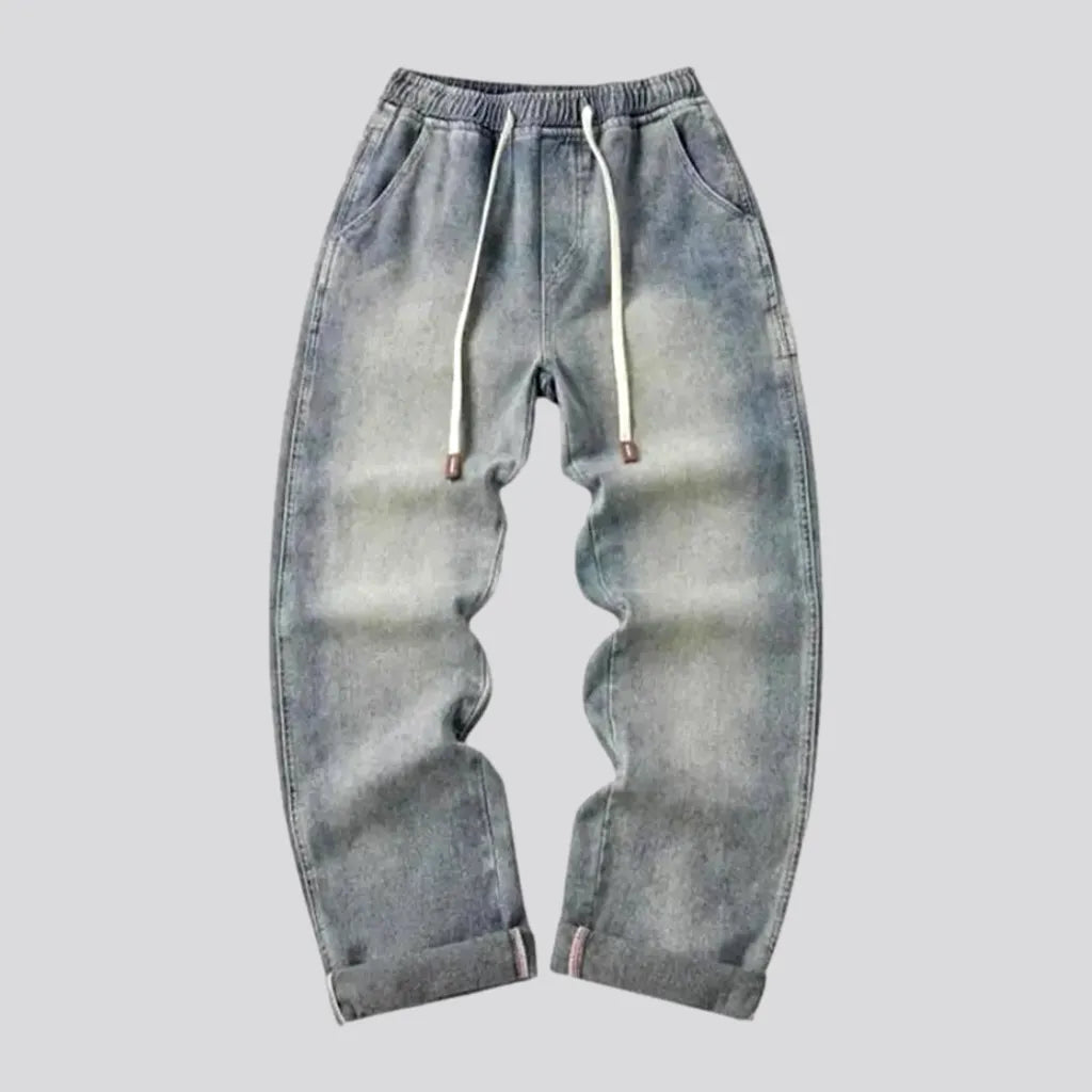 Vintage Mid-rise Baggy Men's Jean Joggers | Jeans4you.shop