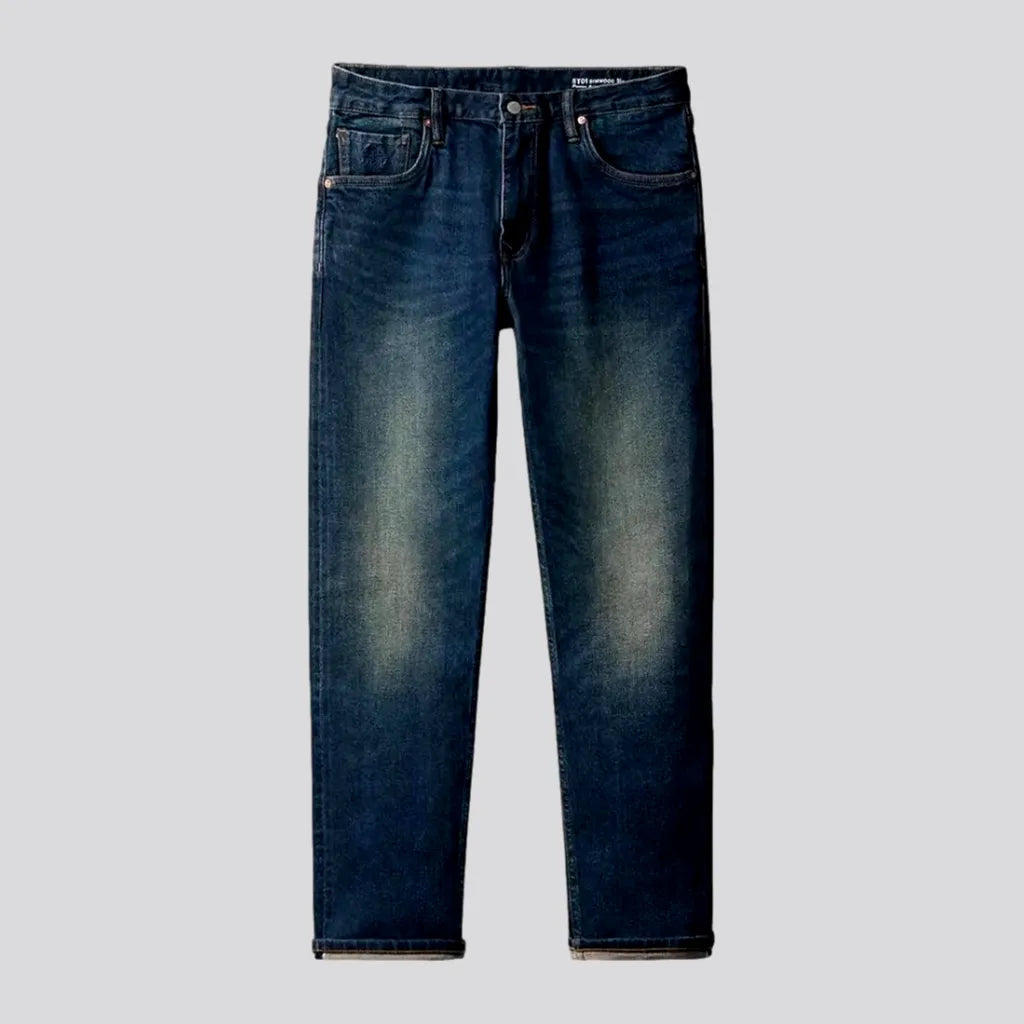 Vintage Mid Rise Tapered Men's Jeans | Jeans4you.shop