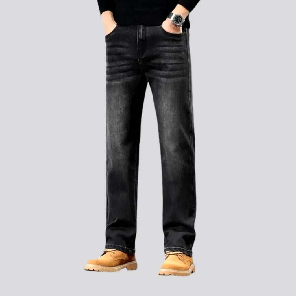 Whiskered and Straight Fit Men's Jeans | Jeans4you.shop