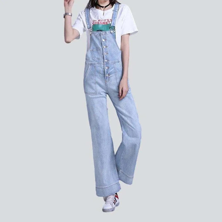 Women's painted jeans dungaree | Jeans4you.shop